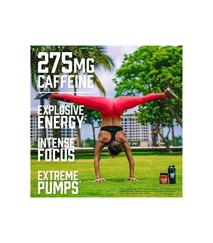 BSN N.O.-XPLODE Pó Pré Treino, Suplemento Energético para Homens e Mulheres com Creatina e Beta-Alanina, Sabor: Uva, 30 Porções