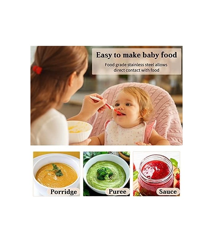 Liquidificador de imersão  YIOU, liquidificador manual ultra-aderente de velocidade variável, 500 watts, motor de cobre resisten