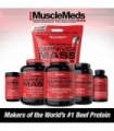 MuscleMeds, Carnivor Beef Protein Isolate Powder 56 porções, Chocolate, 72 onças, 4,5 libras (pacote com 1), 002542