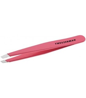 Tweezerman Fashion Color Slant Tweezer, Geranium, 1 Count