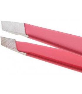 Tweezerman Fashion Color Slant Tweezer, Geranium, 1 Count