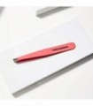 Tweezerman Fashion Color Slant Tweezer, Geranium, 1 Count