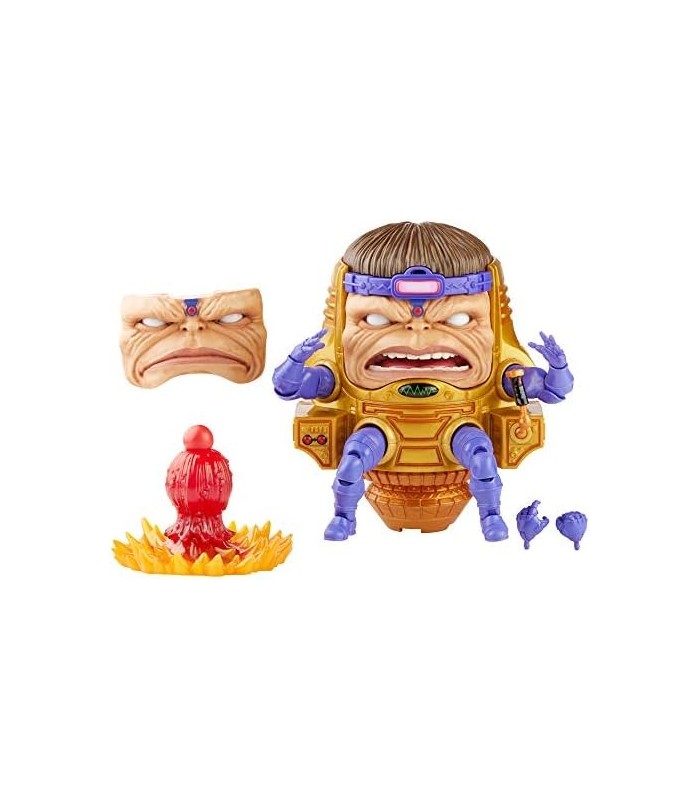 Marvel Hasbro Legends Series Avengers Escala de 6 polegadas M.O.D.O.K. e 4 acessórios para fãs de 4 anos ou mais