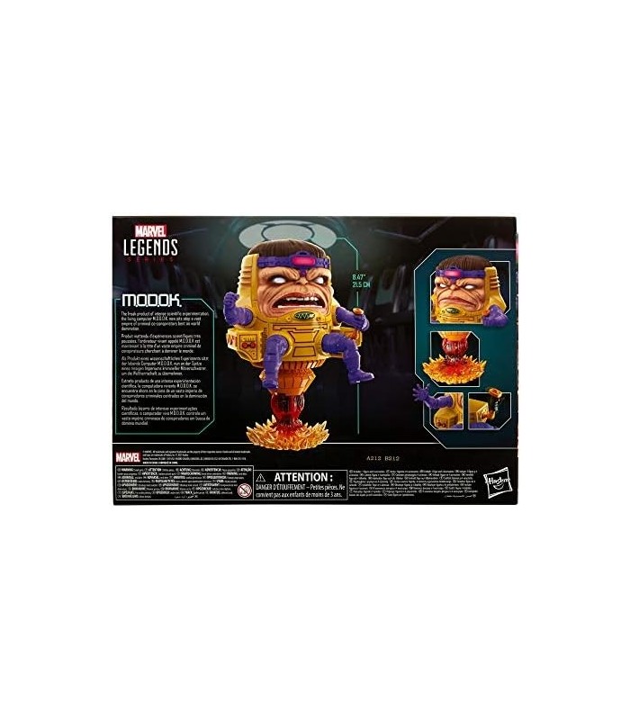 Marvel Hasbro Legends Series Avengers Escala de 6 polegadas M.O.D.O.K. e 4 acessórios para fãs de 4 anos ou mais