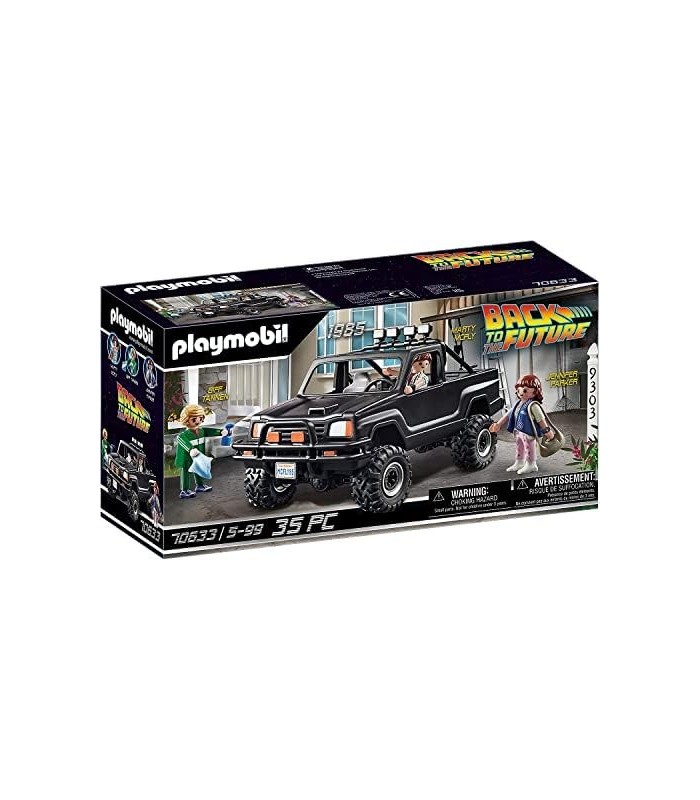 PLAYMOBIL De volta para o futuro caminhonete Martys