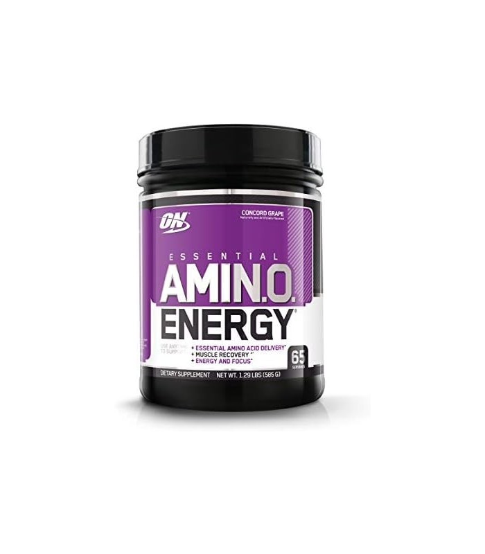 Optimum Nutrition Amino Energy - Pré Treino com Chá Verde, BCAA, Aminoácidos, Keto Friendly, Extrato de Café Verde, Energy Powde