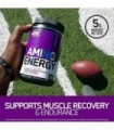Optimum Nutrition Amino Energy - Pré Treino com Chá Verde, BCAA, Aminoácidos, Keto Friendly, Extrato de Café Verde, Energy Powde
