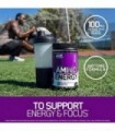 Optimum Nutrition Amino Energy - Pré Treino com Chá Verde, BCAA, Aminoácidos, Keto Friendly, Extrato de Café Verde, Energy Powde