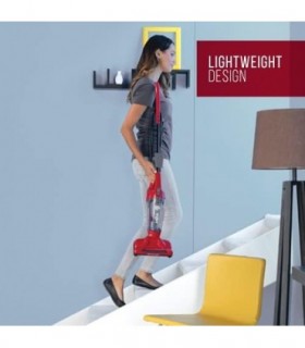 Aspirador de pó 3 em 1 Dirt Devil Vibe, aspirador de mão sem saco com fio, SD20020, vermelho