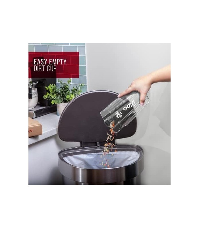 Aspirador de pó 3 em 1 Dirt Devil Vibe, aspirador de mão sem saco com fio, SD20020, vermelho