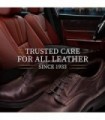 Lexol Leather Care Kit Condicionador e Limpador, Use em couro de carro, móveis, sapatos, bolsas e acessórios, cuidado de couro c