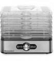 Desidratador de alimentos Elite Gourmet EFD3321, bandejas de aço inoxidável, controles de temperatura ajustáveis, carne seca, er