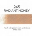 LOreal Paris Infallible Fresh Wear Foundation em pó, até 24 horas de uso, 245 Radiant Honey, 0,31 oz.