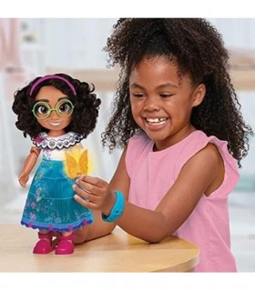 Boneca Disney Encanto Mirabel com recurso de canto e borboleta mágica