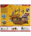 Playset Super Mario Deluxe Bowsers Air Ship com Mario Action - Sons autênticos do jogo e hélices giratórias