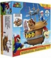 Playset Super Mario Deluxe Bowsers Air Ship com Mario Action - Sons autênticos do jogo e hélices giratórias