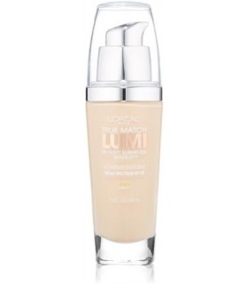 LOreal Paris True Match Lumi Healthy Luminous Makeup, W1-2 Porcelain Ivory, 1 fl oz.