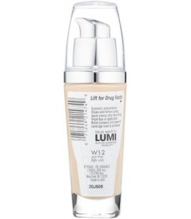 LOreal Paris True Match Lumi Healthy Luminous Makeup, W1-2 Porcelain Ivory, 1 fl oz.
