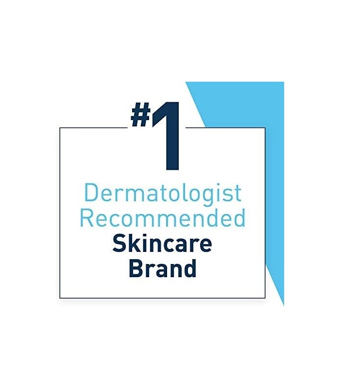 CeraVe Cleanser para tratamento de psoríase | Com Ácido Salicílico para Alívio da Coceira da Pele Seca e Ácido Lático para Esfol