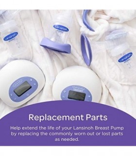 Pacote de peças da bomba Lansinoh para bombas elétricas duplas Lansinoh