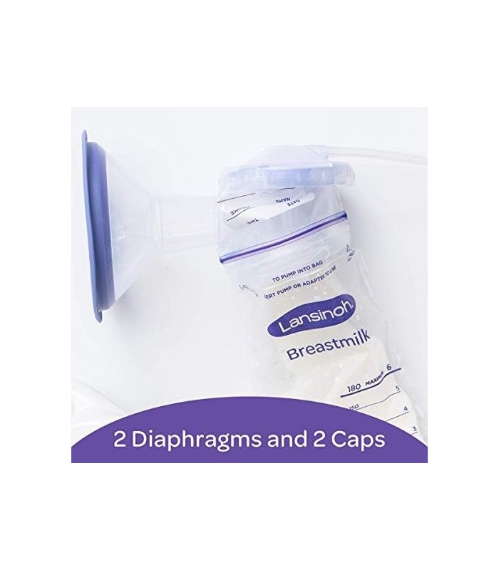 Pacote de peças da bomba Lansinoh para bombas elétricas duplas Lansinoh