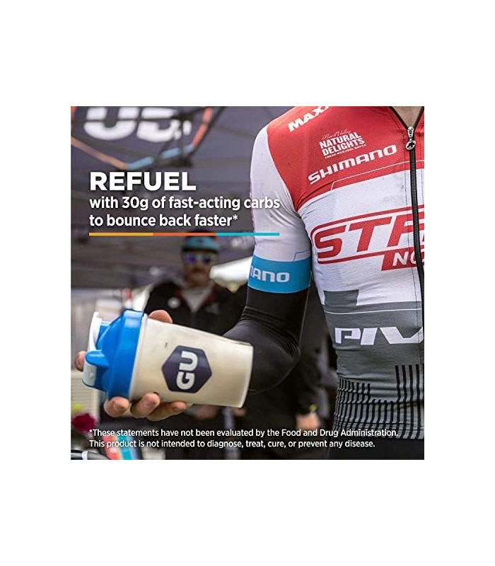 GU Energy Roctane Ultra Endurance Protein Recovery Mix, 10 Pacotes, Vanilla Bean