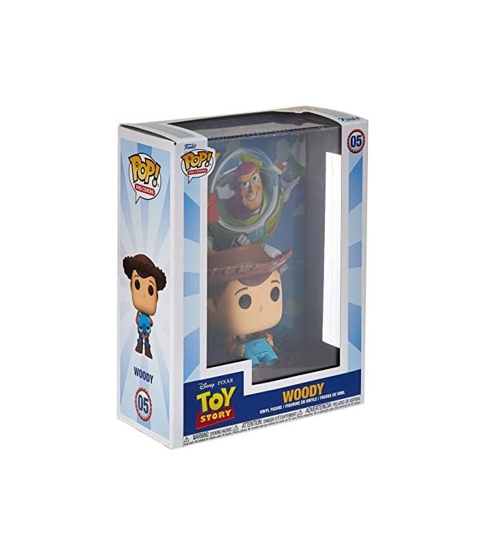 Funko Pop! Capa do VHS: Disney - Toy Story, Woody Holding Lenny (Exclusivo da Amazon)