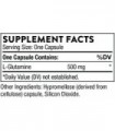 Thorne L-Glutamina - Suplemento de aminoácidos para saúde gastrointestinal e função imunológica - 90 cápsulas