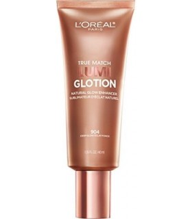 LOreal Paris Makeup True Match Lumi Glotion Loção intensificadora de brilho natural, profunda, 1,35 onças