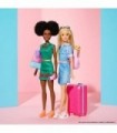 Boneca Barbie Viagem Nikki Orelha Gatinha Cabelo Moreno com 5 Acessórios