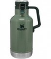 Growler a vácuo Stanley Classic, capacidade de 64 onças, aço inoxidável, verde Hammertone (10-01941-063)