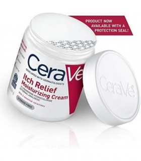 CeraVe Creme Hidratante para Alívio de Coceira | Creme Anticoceira com Cloridrato de Pramoxina | Alivia coceira com pequenas irr