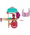 Mattel Spirit Untamed Miradero Riding Gear Carrinho com rodas giratórias, canopy, pônei de 5 polegadas e acessórios relacionados