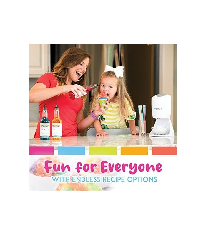 Máquina de gelo raspado havaiano S900A, gelo raspado e cone de neve, 120 V, branco