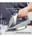 BLACK+DECKER Allure Professional Steam Iron, Comfort Grip, base em aço inoxidável, D3030
