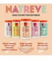 Natreve Whey Protein Powder - 28g Proteína Whey Alimentada com Grama com Aminoácidos, Probióticos e Colágeno - Parfait de Mantei