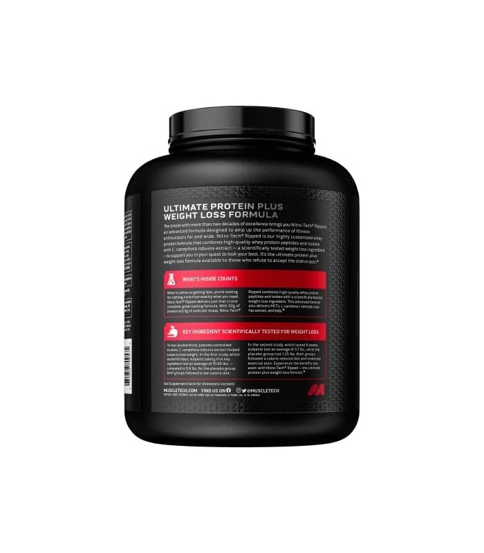 Proteína em pó para perda | MuscleTech Nitro-Tech rasgado | Magra Whey Protein em Pó | Whey Protein Isolado | Perda de Proteína