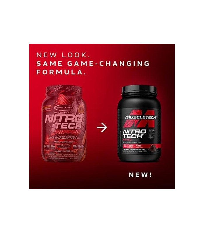 Proteína em pó para perda | MuscleTech Nitro-Tech rasgado | Magra Whey Protein em Pó | Whey Protein Isolado | Perda de Proteína