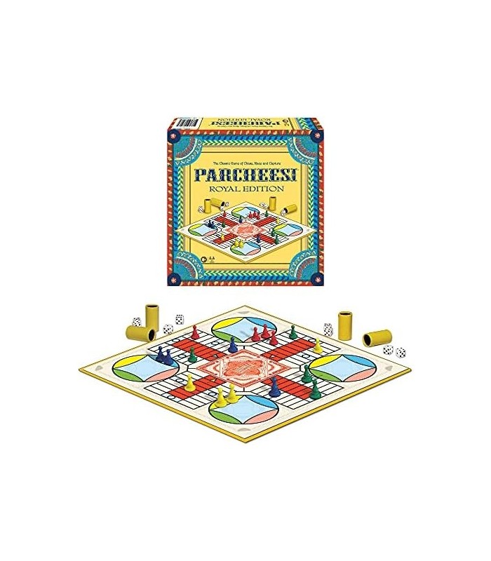 Jogos de Movimentos Vencedores Parcheesi Royal Edition, Multicolor (6106)