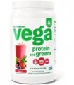 Vega Protein and Greens Vegan Protein Powder Berry (21 porções) - 20g de proteína à base de plantas e vegetais, vegan, não trans