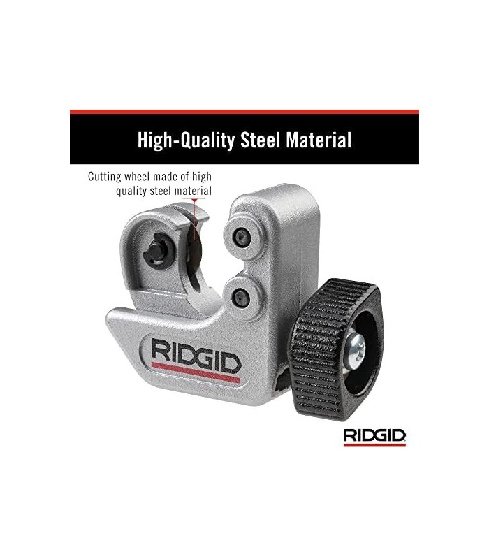 RIDGID 40617 Modelo 101 Cortador de Tubulação Fechado com Capacidade de Corte, Prata