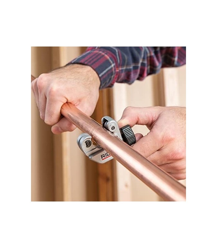 RIDGID 40617 Modelo 101 Cortador de Tubulação Fechado com Capacidade de Corte, Prata