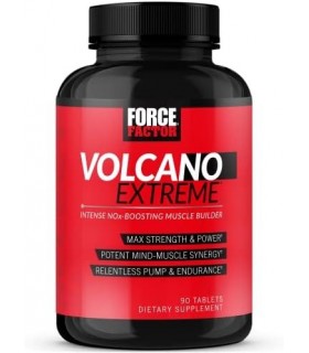 VolcaNO Extreme Pre Workout Nitric Oxide Booster Supplement for Men com Creatina, L-Citrulina e Huperzine A for BetterBombas mus