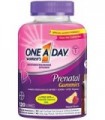 gomas multivitamínicas pré-natais femininas One A Day, incluindo vitamina A, vitamina C, vitamina D, B6, B12, ácido fólico e mai