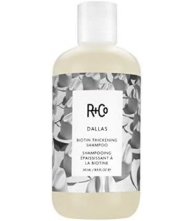 R+Co Dallas Biotin Thickening Shampoo | Engrossa, Nutre + Fortalece | Vegano + Cruelty-Free | 8,5 onças