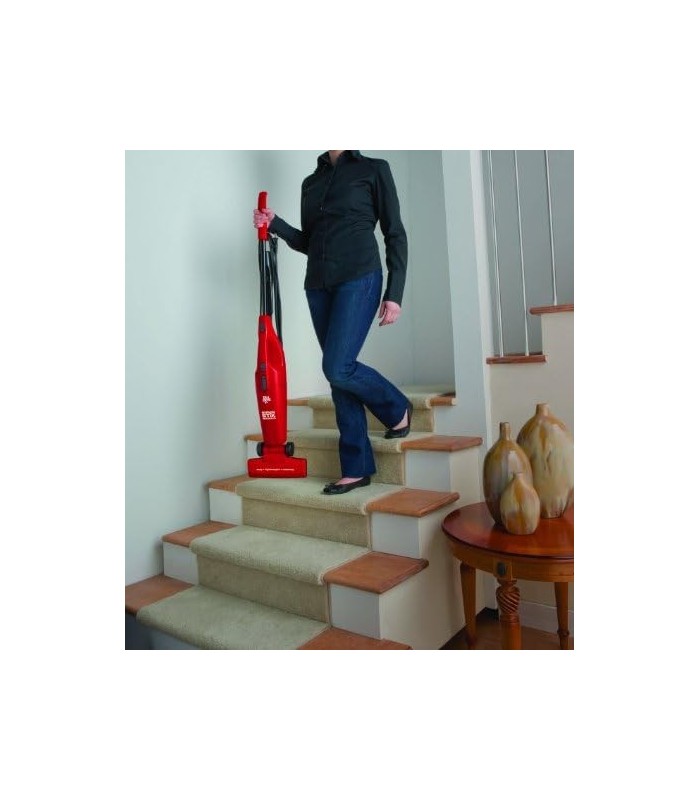 Aspirador de pó Dirt Devil Simpli-Stik, aspirador de mão e bastão 3 em 1, pequeno e sem saco, SD20000RED, vermelho