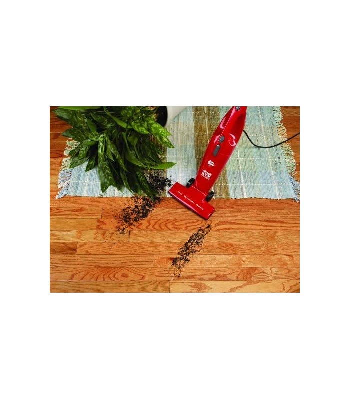 Aspirador de pó Dirt Devil Simpli-Stik, aspirador de mão e bastão 3 em 1, pequeno e sem saco, SD20000RED, vermelho