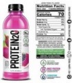 Protein2o 15g Whey Protein Infused Water, Dragon Fruit Blackberry, 16,9 oz Botte (Pacote com 12)