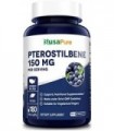 Pterostilbene 150mg 180 Cápsulas Vegetais (Sem OGM e Sem Glúten)