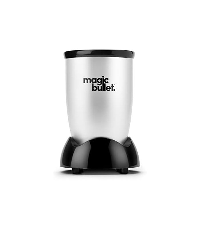 Liquidificador Magic Bullet, Pequeno, Prata, Conjunto de 11 Peças